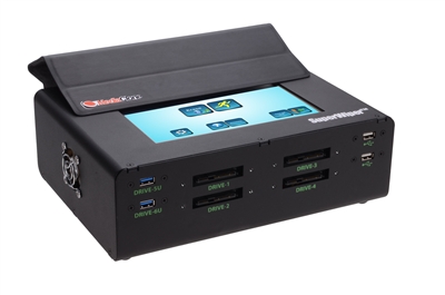 Bild av SuperWiper 8" Erase SAS/SATA och USB3.0 - Radera 10 Lagringsenheter /Linux