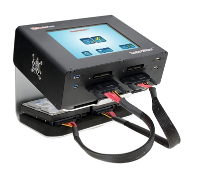 Bild av SuperWiper 8" Erase SAS/SATA och USB3.0 i7 utgåva- Radera 10 Lagringsenheter /Linux