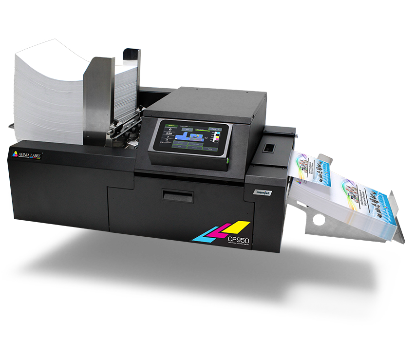 Imagen de Impresora de sobres y embalajes Afinia CP-950 con tecnología Memjet Sirius
